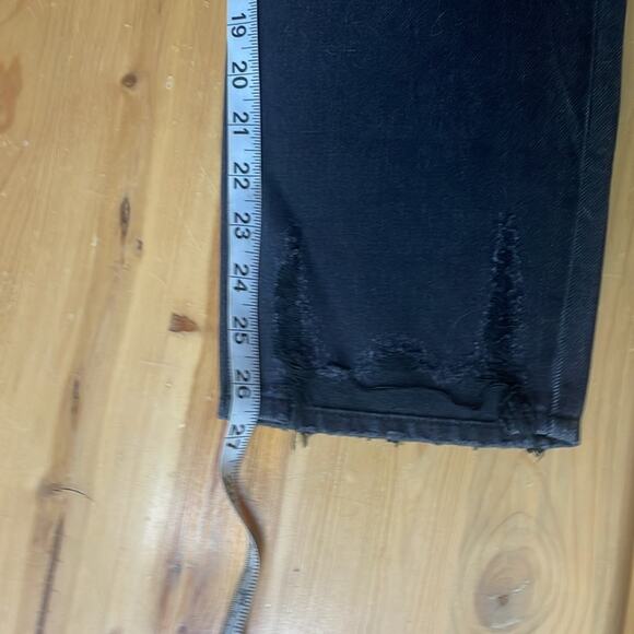 NWOT Revolve Pistola Charlie High Rise Straight Crop Leg Distressed Jeans 26 - Picture 11 of 12